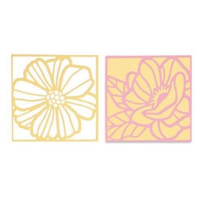 Sizzix Thinlits Die Set - Floral Card Fronts
